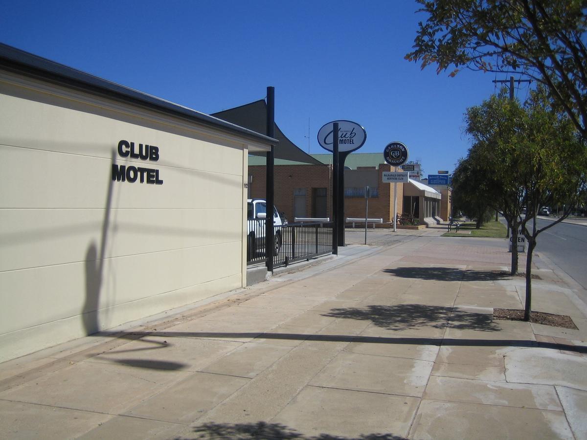 Balranald Club Motel Buitenkant foto